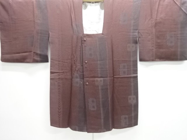 JAPANESE KIMONO / MICHIYUKI COAT / ABSTRACT FLOWER